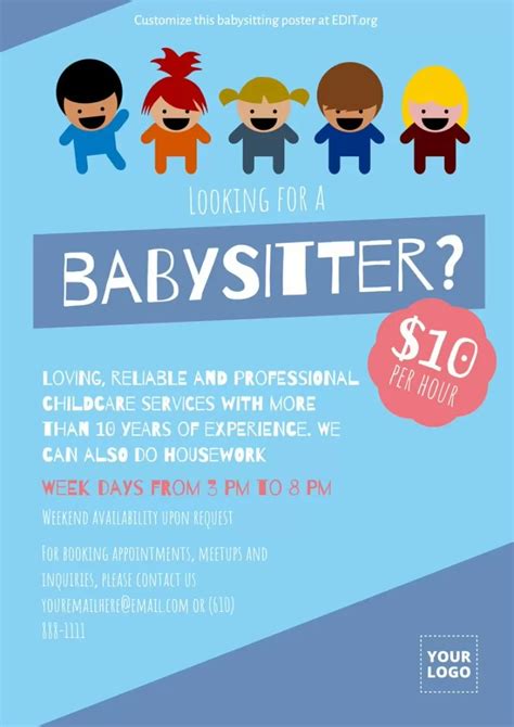 looking for a babysitting job